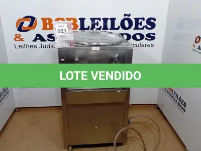 LOTE 021 - 01 SUQUEIRA EM INOX 220V. (NO ESTADO) ATENÇÃO! FAZER A VISITAÇÃO ANTES DE ARREMATAR, NÃO SABEMOS SE FUNCIONA, LEILÃO NÃO TEM GARANTIA E NEM DEVOLUÇÃO, SUJEITO A POSSÍVEIS AVARIAS VISÍVEIS/OCULTAS E/OU AUSÊNCIA DE COMPONENTES.