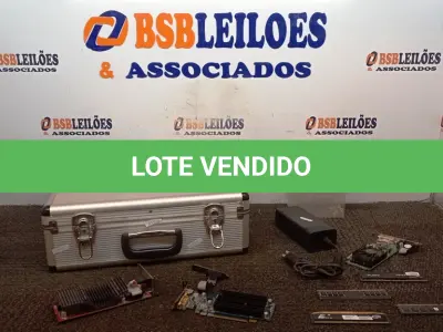 LOTE 085 - 03 PLACAS DE VÍDEO E 04 MÓDULOS DE MEMÓRIA RAM E 01 CASE. (NO ESTADO) ATENÇÃO! FAZER A VISITAÇÃO ANTES DE ARREMATAR, NÃO SABEMOS SE FUNCIONA, LEILÃO NÃO TEM GARANTIA E NEM DEVOLUÇÃO, SUJEITO A POSSÍVEIS AVARIAS VISÍVEIS/OCULTAS E/OU AUSÊNCIA DE COMPONENTES.