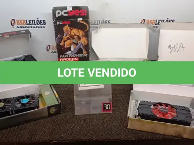 LOTE 002 - 06 PLACAS DE VÍDEOS MARCAS DIVERSAS. (NO ESTADO) ATENÇÃO! FAZER A VISITAÇÃO ANTES DE ARREMATAR, NÃO SABEMOS SE FUNCIONA, LEILÃO NÃO TEM GARANTIA E NEM DEVOLUÇÃO, SUJEITO A POSSÍVEIS AVARIAS VISÍVEIS/OCULTAS E/OU AUSÊNCIA DE COMPONENTES.