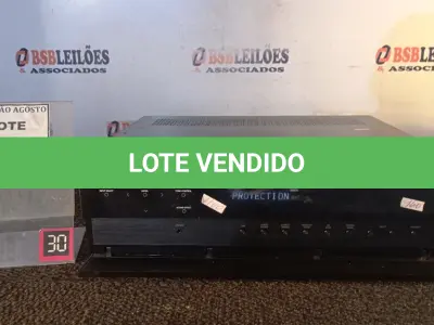 LOTE 057 - 01 HOME THEATER MARCA SAMSUNG. (NO ESTADO) ATENÇÃO! FAZER A VISITAÇÃO ANTES DE ARREMATAR, NÃO SABEMOS SE FUNCIONA, LEILÃO NÃO TEM GARANTIA E NEM DEVOLUÇÃO, SUJEITO A POSSÍVEIS AVARIAS VISÍVEIS/OCULTAS E/OU AUSÊNCIA DE COMPONENTES.