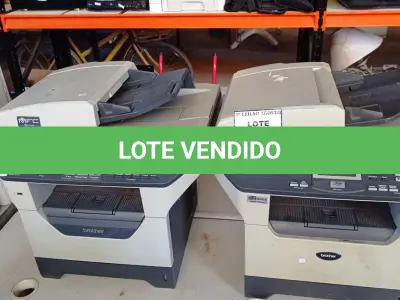 LOTE 140 - 02 IMPRESSORAS MULTIFUNCIONAIS MARCA BROTHER. (NO ESTADO) ATENÇÃO! FAZER A VISITAÇÃO ANTES DE ARREMATAR, NÃO SABEMOS SE FUNCIONA, LEILÃO NÃO TEM GARANTIA E NEM DEVOLUÇÃO, SUJEITO A POSSÍVEIS AVARIAS VISÍVEIS/OCULTAS E/OU AUSÊNCIA DE COMPONENTES.