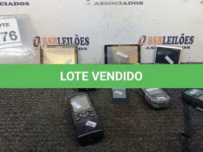 LOTE 176 - 09 GPS DE MARCAS E MODELOS DIVERSOS E 01 MEDIDOR DE PH. (NO ESTADO) ATENÇÃO! FAZER A VISITAÇÃO ANTES DE ARREMATAR, NÃO SABEMOS SE FUNCIONA, LEILÃO NÃO TEM GARANTIA E NEM DEVOLUÇÃO, SUJEITO A POSSÍVEIS AVARIAS VISÍVEIS/OCULTAS E/OU AUSÊNCIA DE COMPONENTES.
