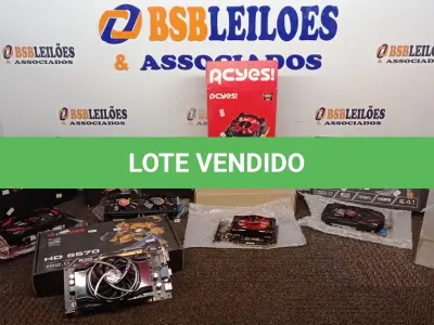 LOTE 009 - 05 PLACAS DE VÍDEOS MARCAS DIVERSAS. (NO ESTADO) ATENÇÃO! FAZER A VISITAÇÃO ANTES DE ARREMATAR, NÃO SABEMOS SE FUNCIONA, LEILÃO NÃO TEM GARANTIA E NEM DEVOLUÇÃO, SUJEITO A POSSÍVEIS AVARIAS VISÍVEIS/OCULTAS E/OU AUSÊNCIA DE COMPONENTES.