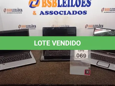 LOTE 069 - 03 NOTEBOOKS DE MARCAS E MODELOS DIVERSOS. (NO ESTADO) ATENÇÃO! FAZER A VISITAÇÃO ANTES DE ARREMATAR, NÃO SABEMOS SE FUNCIONA, LEILÃO NÃO TEM GARANTIA E NEM DEVOLUÇÃO, SUJEITO A POSSÍVEIS AVARIAS VISÍVEIS/OCULTAS E/OU AUSÊNCIA DE COMPONENTES.