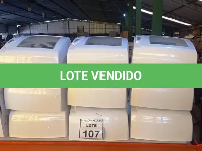 LOTE 107 - 10 DISPENSADORES DE PAPEL. (NO ESTADO) ATENÇÃO! FAZER A VISITAÇÃO ANTES DE ARREMATAR, NÃO SABEMOS SE FUNCIONA, LEILÃO NÃO TEM GARANTIA E NEM DEVOLUÇÃO, SUJEITO A POSSÍVEIS AVARIAS VISÍVEIS/OCULTAS E/OU AUSÊNCIA DE COMPONENTES.