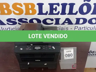 LOTE 080 - 01 IMPRESSORA MULTIFUNCIONAL BROTHER MODELO DCP 7065DN. (NO ESTADO) ATENÇÃO! FAZER A VISITAÇÃO ANTES DE ARREMATAR, NÃO SABEMOS SE FUNCIONA, LEILÃO NÃO TEM GARANTIA E NEM DEVOLUÇÃO, SUJEITO A POSSÍVEIS AVARIAS VISÍVEIS/OCULTAS E/OU AUSÊNCIA DE COMPONENTES.
