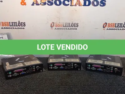 LOTE 199 - 03 MINIS CPU DIEBOLD. (NO ESTADO) ATENÇÃO! FAZER A VISITAÇÃO ANTES DE ARREMATAR, NÃO SABEMOS SE FUNCIONA, LEILÃO NÃO TEM GARANTIA E NEM DEVOLUÇÃO, SUJEITO A POSSÍVEIS AVARIAS VISÍVEIS/OCULTAS E/OU AUSÊNCIA DE COMPONENTES.
