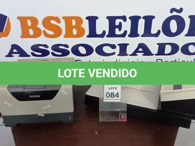 LOTE 084 - 01 SCANNER DE DOCUMENTOS MARCA AVISION AD250F E 01 IMPRESSORA MARCA BROTHER HL-5350DN. (NO ESTADO) ATENÇÃO! FAZER A VISITAÇÃO ANTES DE ARREMATAR, NÃO SABEMOS SE FUNCIONA, LEILÃO NÃO TEM GARANTIA E NEM DEVOLUÇÃO, SUJEITO A POSSÍVEIS AVARIAS VISÍVEIS/OCULTAS E/OU AUSÊNCIA DE COMPONENTES.