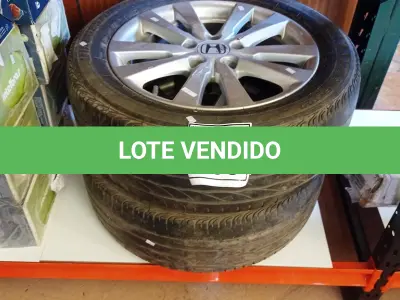 LOTE 263 - 02 RODAS ARO 16 HONDA. (NO ESTADO) ATENÇÃO! FAZER A VISITAÇÃO ANTES DE ARREMATAR, NÃO SABEMOS SE FUNCIONA, LEILÃO NÃO TEM GARANTIA E NEM DEVOLUÇÃO, SUJEITO A POSSÍVEIS AVARIAS VISÍVEIS/OCULTAS E/OU AUSÊNCIA DE COMPONENTES.