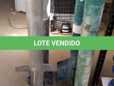 LOTE 346 - 04 BASES DE ANTENA FIXAS TAMANHOS DIVERSOS. (NO ESTADO) ATENÇÃO! FAZER A VISITAÇÃO ANTES DE ARREMATAR, NÃO SABEMOS SE FUNCIONA, LEILÃO NÃO TEM GARANTIA E NEM DEVOLUÇÃO, SUJEITO A POSSÍVEIS AVARIAS VISÍVEIS/OCULTAS E/OU AUSÊNCIA DE COMPONENTES.