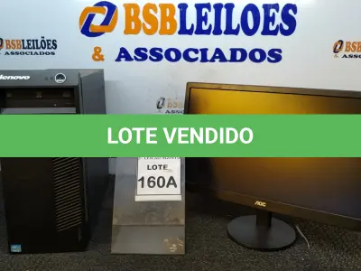 LOTE 160 - 01 CPU I3 3° GERAÇÃO, 2G, HD 500 E 01 MONITOR AOC. (NO ESTADO) ATENÇÃO! FAZER A VISITAÇÃO ANTES DE ARREMATAR, NÃO SABEMOS SE FUNCIONA, LEILÃO NÃO TEM GARANTIA E NEM DEVOLUÇÃO, SUJEITO A POSSÍVEIS AVARIAS VISÍVEIS/OCULTAS E/OU AUSÊNCIA DE COMPONENTES.