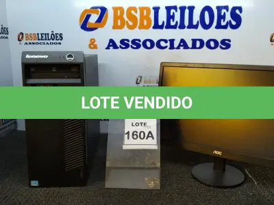 LOTE 160 - 01 CPU I3 3° GERAÇÃO, 2G, HD 500 E 01 MONITOR AOC. (NO ESTADO) ATENÇÃO! FAZER A VISITAÇÃO ANTES DE ARREMATAR, NÃO SABEMOS SE FUNCIONA, LEILÃO NÃO TEM GARANTIA E NEM DEVOLUÇÃO, SUJEITO A POSSÍVEIS AVARIAS VISÍVEIS/OCULTAS E/OU AUSÊNCIA DE COMPONENTES.