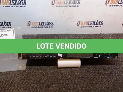 LOTE 269 - 01 PROCESSADOR DE EFEITOS DE ÁUDIO. (NO ESTADO) ATENÇÃO! FAZER A VISITAÇÃO ANTES DE ARREMATAR, NÃO SABEMOS SE FUNCIONA, LEILÃO NÃO TEM GARANTIA E NEM DEVOLUÇÃO, SUJEITO A POSSÍVEIS AVARIAS VISÍVEIS/OCULTAS E/OU AUSÊNCIA DE COMPONENTES.