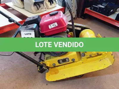 LOTE 273 - 01 COMPACTADORA DE SOLO MARCA BRANCO. (NO ESTADO) ATENÇÃO! FAZER A VISITAÇÃO ANTES DE ARREMATAR, NÃO SABEMOS SE FUNCIONA, LEILÃO NÃO TEM GARANTIA E NEM DEVOLUÇÃO, SUJEITO A POSSÍVEIS AVARIAS VISÍVEIS/OCULTAS E/OU AUSÊNCIA DE COMPONENTES.