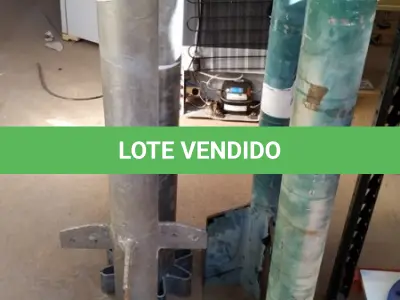 LOTE 346 - 04 BASES DE ANTENA FIXAS TAMANHOS DIVERSOS. (NO ESTADO) ATENÇÃO! FAZER A VISITAÇÃO ANTES DE ARREMATAR, NÃO SABEMOS SE FUNCIONA, LEILÃO NÃO TEM GARANTIA E NEM DEVOLUÇÃO, SUJEITO A POSSÍVEIS AVARIAS VISÍVEIS/OCULTAS E/OU AUSÊNCIA DE COMPONENTES.