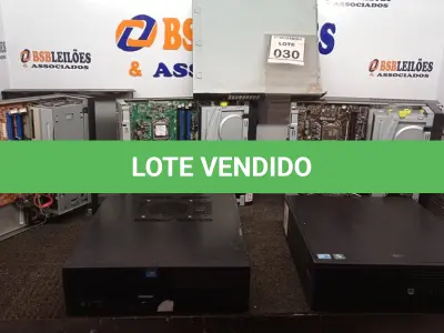 LOTE 030 - 05 CPU’S MARCAS E MODELOS DIVERSOS. (NO ESTADO) ATENÇÃO! FAZER A VISITAÇÃO ANTES DE ARREMATAR, NÃO SABEMOS SE FUNCIONA, LEILÃO NÃO TEM GARANTIA E NEM DEVOLUÇÃO, SUJEITO A POSSÍVEIS AVARIAS VISÍVEIS/OCULTAS E/OU AUSÊNCIA DE COMPONENTES.