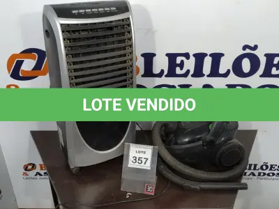 LOTE 357 - 01 UMIDIFICADOR MARCA MIDEA E 01 ASPIRADOR DE PÓ 110V ELECTROLUX. (NO ESTADO) ATENÇÃO! FAZER A VISITAÇÃO ANTES DE ARREMATAR, NÃO SABEMOS SE FUNCIONA, LEILÃO NÃO TEM GARANTIA E NEM DEVOLUÇÃO, SUJEITO A POSSÍVEIS AVARIAS VISÍVEIS/OCULTAS E/OU AUSÊNCIA DE COMPONENTES.