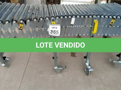 LOTE 365 - 01 ESTEIRA METÁLICA ARTICULADA. (NO ESTADO) ATENÇÃO! FAZER A VISITAÇÃO ANTES DE ARREMATAR, NÃO SABEMOS SE FUNCIONA, LEILÃO NÃO TEM GARANTIA E NEM DEVOLUÇÃO, SUJEITO A POSSÍVEIS AVARIAS VISÍVEIS/OCULTAS E/OU AUSÊNCIA DE COMPONENTES.