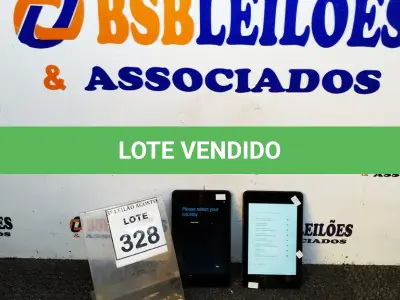 LOTE 328 - 02 TABLETS MARCA DELL. (NO ESTADO) ATENÇÃO! FAZER A VISITAÇÃO ANTES DE ARREMATAR, NÃO SABEMOS SE FUNCIONA, LEILÃO NÃO TEM GARANTIA E NEM DEVOLUÇÃO, SUJEITO A POSSÍVEIS AVARIAS VISÍVEIS/OCULTAS E/OU AUSÊNCIA DE COMPONENTES.