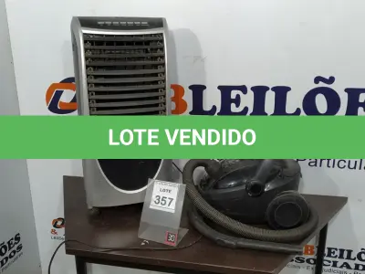 LOTE 357 - 01 UMIDIFICADOR MARCA MIDEA E 01 ASPIRADOR DE PÓ 110V ELECTROLUX. (NO ESTADO) ATENÇÃO! FAZER A VISITAÇÃO ANTES DE ARREMATAR, NÃO SABEMOS SE FUNCIONA, LEILÃO NÃO TEM GARANTIA E NEM DEVOLUÇÃO, SUJEITO A POSSÍVEIS AVARIAS VISÍVEIS/OCULTAS E/OU AUSÊNCIA DE COMPONENTES.