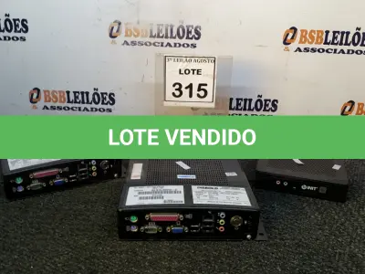 LOTE 315 - 03 MINIS CPU MARCAS E MODELOS DIVERSOS. (NO ESTADO) ATENÇÃO! FAZER A VISITAÇÃO ANTES DE ARREMATAR, NÃO SABEMOS SE FUNCIONA, LEILÃO NÃO TEM GARANTIA E NEM DEVOLUÇÃO, SUJEITO A POSSÍVEIS AVARIAS VISÍVEIS/OCULTAS E/OU AUSÊNCIA DE COMPONENTES.