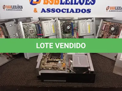 LOTE 013 - 05 CPU’S MARCAS E MODELOS DIVERSOS. (NO ESTADO) ATENÇÃO! FAZER A VISITAÇÃO ANTES DE ARREMATAR, NÃO SABEMOS SE FUNCIONA, LEILÃO NÃO TEM GARANTIA E NEM DEVOLUÇÃO, SUJEITO A POSSÍVEIS AVARIAS VISÍVEIS/OCULTAS E/OU AUSÊNCIA DE COMPONENTES.