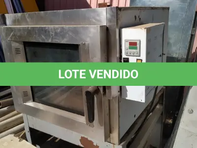LOTE 371 - 01 FORNO INDUSTRIAL PARA PADARIA A GÁS. (NO ESTADO) ATENÇÃO! FAZER A VISITAÇÃO ANTES DE ARREMATAR, NÃO SABEMOS SE FUNCIONA, LEILÃO NÃO TEM GARANTIA E NEM DEVOLUÇÃO, SUJEITO A POSSÍVEIS AVARIAS VISÍVEIS/OCULTAS E/OU AUSÊNCIA DE COMPONENTES.