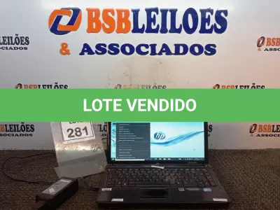 LOTE 281 - 01 NOTEBOOK MARCA COMPAQ COM FONTE. (NO ESTADO) ATENÇÃO! FAZER A VISITAÇÃO ANTES DE ARREMATAR, NÃO SABEMOS SE FUNCIONA, LEILÃO NÃO TEM GARANTIA E NEM DEVOLUÇÃO, SUJEITO A POSSÍVEIS AVARIAS VISÍVEIS/OCULTAS E/OU AUSÊNCIA DE COMPONENTES.