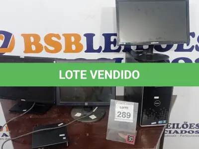 LOTE 289 - 02 MONITORES DE MARCAS VARIADAS, 01 CPU, 01 MINI CPU E 01 MONITOR TOUCHSCREEN MARCA ELO. (NO ESTADO) ATENÇÃO! FAZER A VISITAÇÃO ANTES DE ARREMATAR, NÃO SABEMOS SE FUNCIONA, LEILÃO NÃO TEM 270GARANTIA E NEM DEVOLUÇÃO, SUJEITO A POSSÍVEIS AVARIAS VISÍVEIS/OCULTAS E/OU AUSÊNCIA DE COMPONENTES.