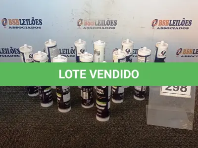 LOTE 298 - 12 BISNAGAS DE VEDA CALHA MARCA POLIPLÁS. (NO ESTADO) ATENÇÃO! FAZER A VISITAÇÃO ANTES DE ARREMATAR, NÃO SABEMOS SE FUNCIONA, LEILÃO NÃO TEM GARANTIA E NEM DEVOLUÇÃO, SUJEITO A POSSÍVEIS AVARIAS VISÍVEIS/OCULTAS E/OU AUSÊNCIA DE COMPONENTES.