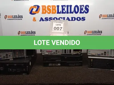 LOTE 007 - 06 CPU’S DE MARCAS E MODELOS DIVERSOS. (NO ESTADO) ATENÇÃO! FAZER A VISITAÇÃO ANTES DE ARREMATAR, NÃO SABEMOS SE FUNCIONA, LEILÃO NÃO TEM GARANTIA E NEM DEVOLUÇÃO, SUJEITO A POSSÍVEIS AVARIAS VISÍVEIS/OCULTAS E/OU AUSÊNCIA DE COMPONENTES.