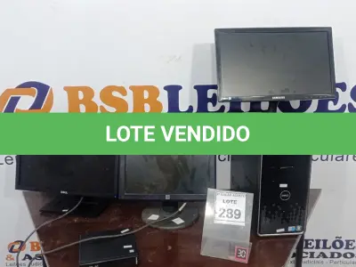 LOTE 289 - 02 MONITORES DE MARCAS VARIADAS, 01 CPU, 01 MINI CPU E 01 MONITOR TOUCHSCREEN MARCA ELO. (NO ESTADO) ATENÇÃO! FAZER A VISITAÇÃO ANTES DE ARREMATAR, NÃO SABEMOS SE FUNCIONA, LEILÃO NÃO TEM 270GARANTIA E NEM DEVOLUÇÃO, SUJEITO A POSSÍVEIS AVARIAS VISÍVEIS/OCULTAS E/OU AUSÊNCIA DE COMPONENTES.