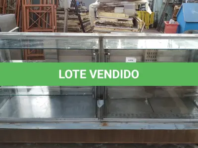 LOTE 362 - 01 BALCÃO EXPOSITOR. (NO ESTADO) ATENÇÃO! FAZER A VISITAÇÃO ANTES DE ARREMATAR, NÃO SABEMOS SE FUNCIONA, LEILÃO NÃO TEM GARANTIA E NEM DEVOLUÇÃO, SUJEITO A POSSÍVEIS AVARIAS VISÍVEIS/OCULTAS E/OU AUSÊNCIA DE COMPONENTES.