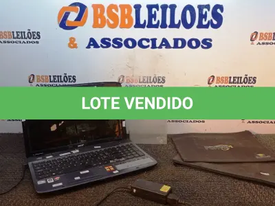 LOTE 219 - 01 NOTEBOOK MARCA ACER. (NO ESTADO) ATENÇÃO! FAZER A VISITAÇÃO ANTES DE ARREMATAR, NÃO SABEMOS SE FUNCIONA, LEILÃO NÃO TEM GARANTIA E NEM DEVOLUÇÃO, SUJEITO A POSSÍVEIS AVARIAS VISÍVEIS/OCULTAS E/OU AUSÊNCIA DE COMPONENTES.