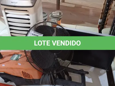 LOTE 027 - 01 LAVADORA DE ALTA PRESSÃO, 01 CLIMATIZADOR DE AR, 01 VENTILADOR E 01 MONITOR MARCA DELL. (NO ESTADO) ATENÇÃO! FAZER A VISITAÇÃO ANTES DE ARREMATAR, NÃO SABEMOS SE FUNCIONA, LEILÃO NÃO TEM GARANTIA E NEM DEVOLUÇÃO, SUJEITO A POSSÍVEIS AVARIAS VISÍVEIS/OCULTAS E/OU AUSÊNCIA DE COMPONENTES.