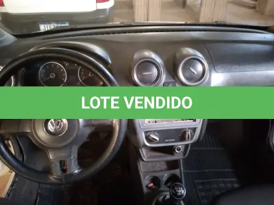 LOTE 404 - 01 VW SAVEIRO 1.6 CE FLEX, PLACA ONR1523 ,COR BRANCA ANO 2014/2015. (NO ESTADO) ATENÇÃO! FAZER A VISITAÇÃO ANTES DE ARREMATAR, NÃO SABEMOS SE FUNCIONA, LEILÃO NÃO TEM GARANTIA E NEM DEVOLUÇÃO, SUJEITO A POSSÍVEIS AVARIAS VISÍVEIS/OCULTAS E/OU AUSÊNCIA DE COMPONENTES.