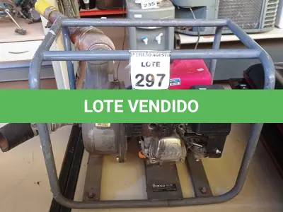 LOTE 297 - 01 BOMBA D’AGUA MARCA BRANCO MODELO B4T 705. (NO ESTADO) ATENÇÃO! FAZER A VISITAÇÃO ANTES DE ARREMATAR, NÃO SABEMOS SE FUNCIONA, LEILÃO NÃO TEM GARANTIA E NEM DEVOLUÇÃO, SUJEITO A POSSÍVEIS AVARIAS VISÍVEIS/OCULTAS E/OU AUSÊNCIA DE COMPONENTES.