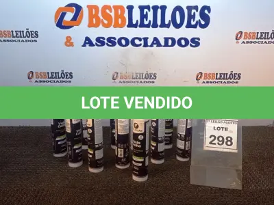 LOTE 298 - 12 BISNAGAS DE VEDA CALHA MARCA POLIPLÁS. (NO ESTADO) ATENÇÃO! FAZER A VISITAÇÃO ANTES DE ARREMATAR, NÃO SABEMOS SE FUNCIONA, LEILÃO NÃO TEM GARANTIA E NEM DEVOLUÇÃO, SUJEITO A POSSÍVEIS AVARIAS VISÍVEIS/OCULTAS E/OU AUSÊNCIA DE COMPONENTES.
