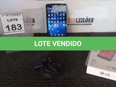 LOTE 183 - 01 TABLET LG GPAD. (NO ESTADO) ATENÇÃO! FAZER A VISITAÇÃO ANTES DE ARREMATAR, NÃO SABEMOS SE FUNCIONA, LEILÃO NÃO TEM GARANTIA E NEM DEVOLUÇÃO, SUJEITO A POSSÍVEIS AVARIAS VISÍVEIS/OCULTAS E/OU AUSÊNCIA DE COMPONENTES