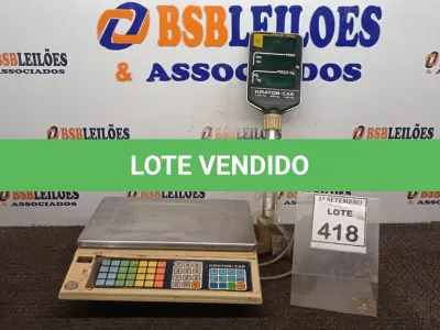 LOTE 418 - 01 BALANÇA DIGITAL MARCA KRATOS MAX. 15KG. (NO ESTADO) ATENÇÃO! FAZER A VISITAÇÃO ANTES DE ARREMATAR, NÃO SABEMOS SE FUNCIONA, LEILÃO NÃO TEM GARANTIA E NEM DEVOLUÇÃO, SUJEITO A POSSÍVEIS AVARIAS VISÍVEIS/OCULTAS E/OU AUSÊNCIA DE COMPONENTES.