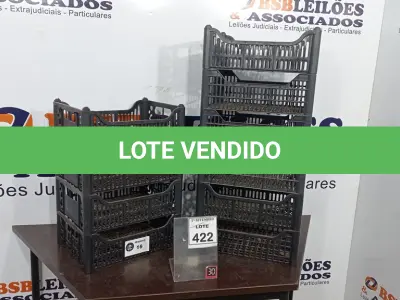 LOTE 422 - 10 CESTAS ORGANIZADORA. (NO ESTADO) ATENÇÃO! FAZER A VISITAÇÃO ANTES DE ARREMATAR, NÃO SABEMOS SE FUNCIONA, LEILÃO NÃO TEM GARANTIA E NEM DEVOLUÇÃO, SUJEITO A POSSÍVEIS AVARIAS VISÍVEIS/OCULTAS E/OU AUSÊNCIA DE COMPONENTES.