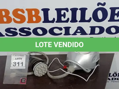 LOTE 311 - 01 APARELHO DE MASSAGEM ESTÉTICA VOBROCELL. (NO ESTADO) ATENÇÃO! FAZER A VISITAÇÃO ANTES DE ARREMATAR, NÃO SABEMOS SE FUNCIONA, LEILÃO NÃO TEM GARANTIA E NEM DEVOLUÇÃO, SUJEITO A POSSÍVEIS AVARIAS VISÍVEIS/OCULTAS E/OU AUSÊNCIA DE COMPONENTES.
