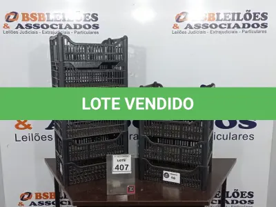 LOTE 407 - 10 CESTAS ORGANIZADORAS. (NO ESTADO) ATENÇÃO! FAZER A VISITAÇÃO ANTES DE ARREMATAR, NÃO SABEMOS SE FUNCIONA, LEILÃO NÃO TEM GARANTIA E NEM DEVOLUÇÃO, SUJEITO A POSSÍVEIS AVARIAS VISÍVEIS/OCULTAS E/OU AUSÊNCIA DE COMPONENTES.