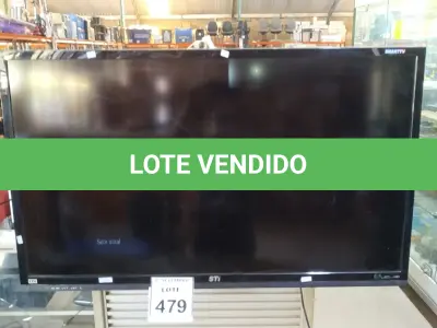 LOTE 479 - 01 TV SEMP TOSHIBA LCD 40”. (NO ESTADO) ATENÇÃO! FAZER A VISITAÇÃO ANTES DE ARREMATAR, NÃO SABEMOS SE FUNCIONA, LEILÃO NÃO TEM GARANTIA E NEM DEVOLUÇÃO, SUJEITO A POSSÍVEIS AVARIAS VISÍVEIS/OCULTAS E/OU AUSÊNCIA DE COMPONENTES.