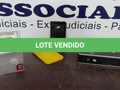 LOTE 318 - 01 MINI PC HP I3 E 01 TABLET MARCA CCE. (NO ESTADO) ATENÇÃO! FAZER A VISITAÇÃO ANTES DE ARREMATAR, NÃO SABEMOS SE FUNCIONA, LEILÃO NÃO TEM GARANTIA E NEM DEVOLUÇÃO, SUJEITO A POSSÍVEIS AVARIAS VISÍVEIS/OCULTAS E/OU AUSÊNCIA DE COMPONENTES.