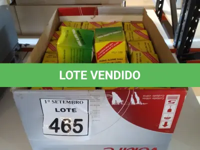LOTE 465 - 01 LOTE COM APROXIMADAMENTE 50 ALARMES ATENÇÃO RÉ. (NO ESTADO) ATENÇÃO! FAZER A VISITAÇÃO ANTES DE ARREMATAR, NÃO SABEMOS SE FUNCIONA, LEILÃO NÃO TEM GARANTIA E NEM DEVOLUÇÃO, SUJEITO A POSSÍVEIS AVARIAS VISÍVEIS/OCULTAS E/OU AUSÊNCIA DE COMPONENTES.