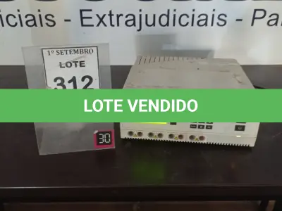 LOTE 312 - 01 APARELHO DE ELETROFORESE BIO RAD POWER PAC 3000. (NO ESTADO) ATENÇÃO! FAZER A VISITAÇÃO ANTES DE ARREMATAR, NÃO SABEMOS SE FUNCIONA, LEILÃO NÃO TEM GARANTIA E NEM DEVOLUÇÃO, SUJEITO A POSSÍVEIS AVARIAS VISÍVEIS/OCULTAS E/OU AUSÊNCIA DE COMPONENTES.