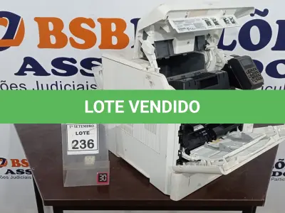 LOTE 236 - 01 IMPRESSORA MARCA HP M605. (NO ESTADO) ATENÇÃO! FAZER A VISITAÇÃO ANTES DE ARREMATAR, NÃO SABEMOS SE FUNCIONA, LEILÃO NÃO TEM GARANTIA E NEM DEVOLUÇÃO, SUJEITO A POSSÍVEIS AVARIAS VISÍVEIS/OCULTAS E/OU AUSÊNCIA DE COMPONENTES