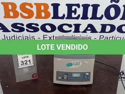 LOTE 321 - 01 CENTRIFUGA DE LABORATÓRIO MARCA LGI. (NO ESTADO) ATENÇÃO! FAZER A VISITAÇÃO ANTES DE ARREMATAR, NÃO SABEMOS SE FUNCIONA, LEILÃO NÃO TEM GARANTIA E NEM DEVOLUÇÃO, SUJEITO A POSSÍVEIS AVARIAS VISÍVEIS/OCULTAS E/OU AUSÊNCIA DE COMPONENTES.