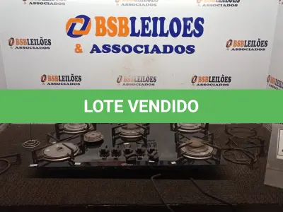 LOTE 419 - 01 COOKTOP 05 BOCAS MARCA FISCHER. (NO ESTADO) ATENÇÃO! FAZER A VISITAÇÃO ANTES DE ARREMATAR, NÃO SABEMOS SE FUNCIONA. LEILÃO NÃO TEM GARANTIA E NEM DEVOLUÇÃO, SUJEITO A POSSÍVEIS AVARIAS VISÍVEIS/OCULTAS E/OU AUSÊNCIA DE COMPONENTES.
